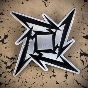 Metallica Ninja Star Belt Buckle
